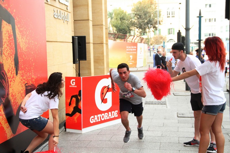 Gatorade at Beirut Marathon 2016